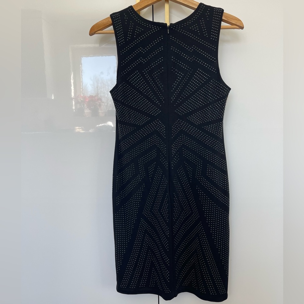 Barneys New York studded black dress size Small - Picture 2 of 4